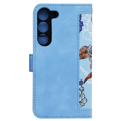Калъф за Samsung Galaxy S23 S911, Techsuit, FlipCraft, Син