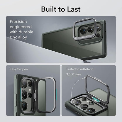 Калъф за Samsung Galaxy S23 Ultra S918, ESR, Classic Kickstand, Прозрачно зелен