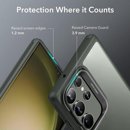 Калъф за Samsung Galaxy S23 Ultra S918, ESR, Classic Kickstand, Прозрачно зелен