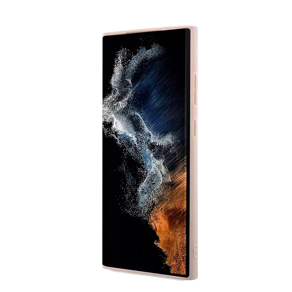 Калъф за Samsung Galaxy S23 Ultra S918, Guess, 4G Big Logo, Розов