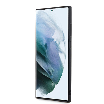 Калъф за Samsung Galaxy S23 Ultra S918, Karl Lagerfeld, 3D Rubber Glitter Logo, Черен