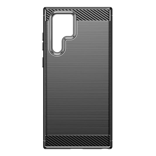 Калъф за Samsung Galaxy S23 Ultra S918, Techsuit, Карбон, Черен