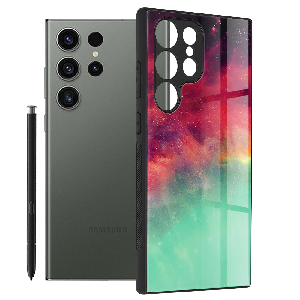 Калъф за Samsung Galaxy S23 Ultra S918, Techsuit, Glaze, Тюркоаз