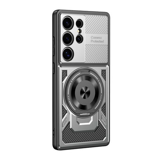 Калъф за Samsung Galaxy S23 Ultra S918, Techsuit, RuggedCam, Сив