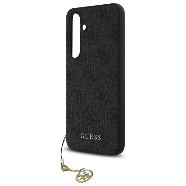 Калъф за Samsung Galaxy S24 FE S721, Guess, 4G Charm, Сив