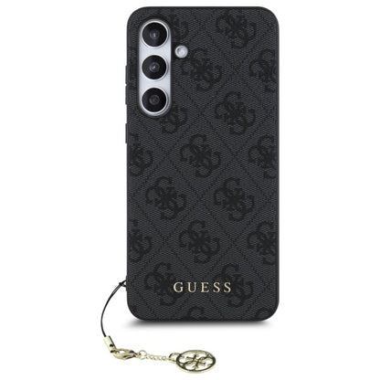 Калъф за Samsung Galaxy S24 FE S721, Guess, 4G Charm, Сив