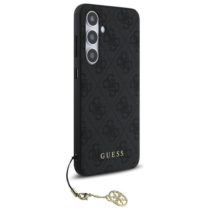 Калъф за Samsung Galaxy S24 FE S721, Guess, 4G Charm, Сив