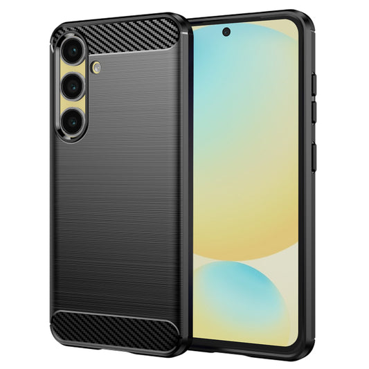 Калъф за Samsung Galaxy S24 FE S721, Techsuit, Карбон, Черен