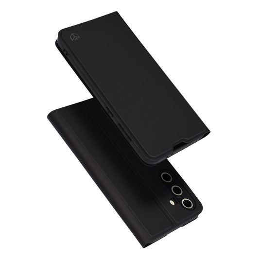 Калъф за Samsung Galaxy S24 FE S721, Techsuit, Magskin Book, Черен