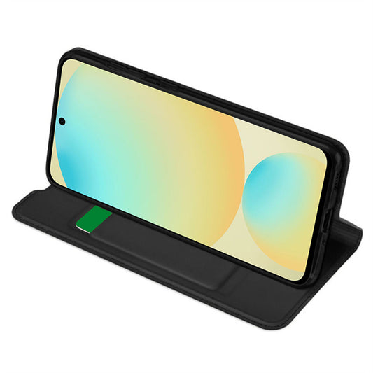 Калъф за Samsung Galaxy S24 FE S721, Techsuit, Magskin Book, Черен