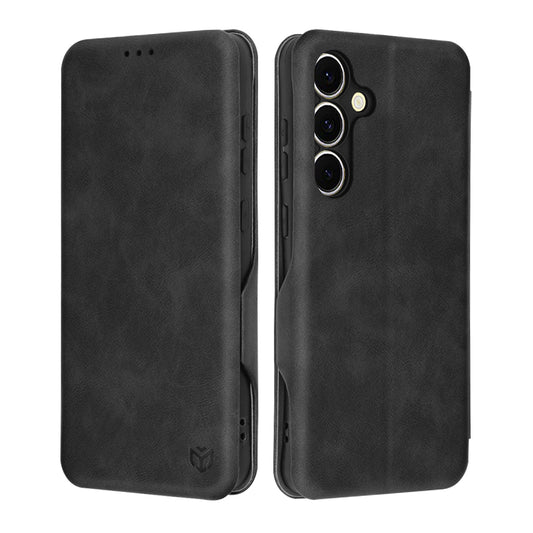 Калъф за Samsung Galaxy S24 FE S721, Techsuit, Safe Wallet Plus, Черен