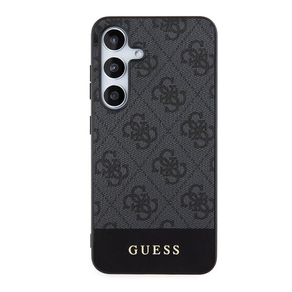 Калъф за Samsung Galaxy S24+ S926, Guess, 4G Stripe, Черен