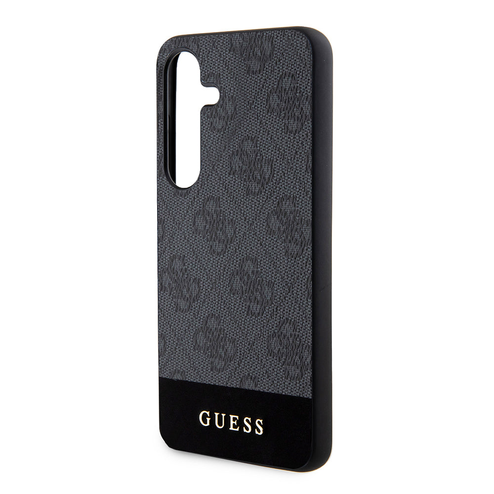 Калъф за Samsung Galaxy S24+ S926, Guess, 4G Stripe, Черен