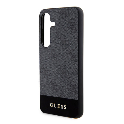 Калъф за Samsung Galaxy S24+ S926, Guess, 4G Stripe, Черен