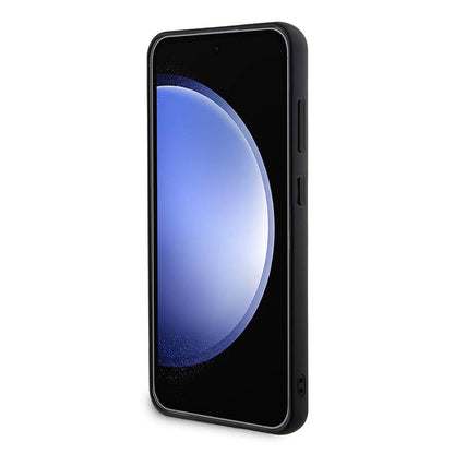 Калъф за Samsung Galaxy S24+ S926, Guess, Rhinestone Triangle Logo, Златист