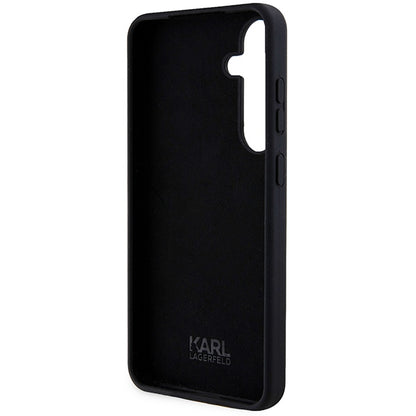 Калъф за Samsung Galaxy S24+ S926, Karl Lagerfeld, Silicone Ikonik NFT, Черен
