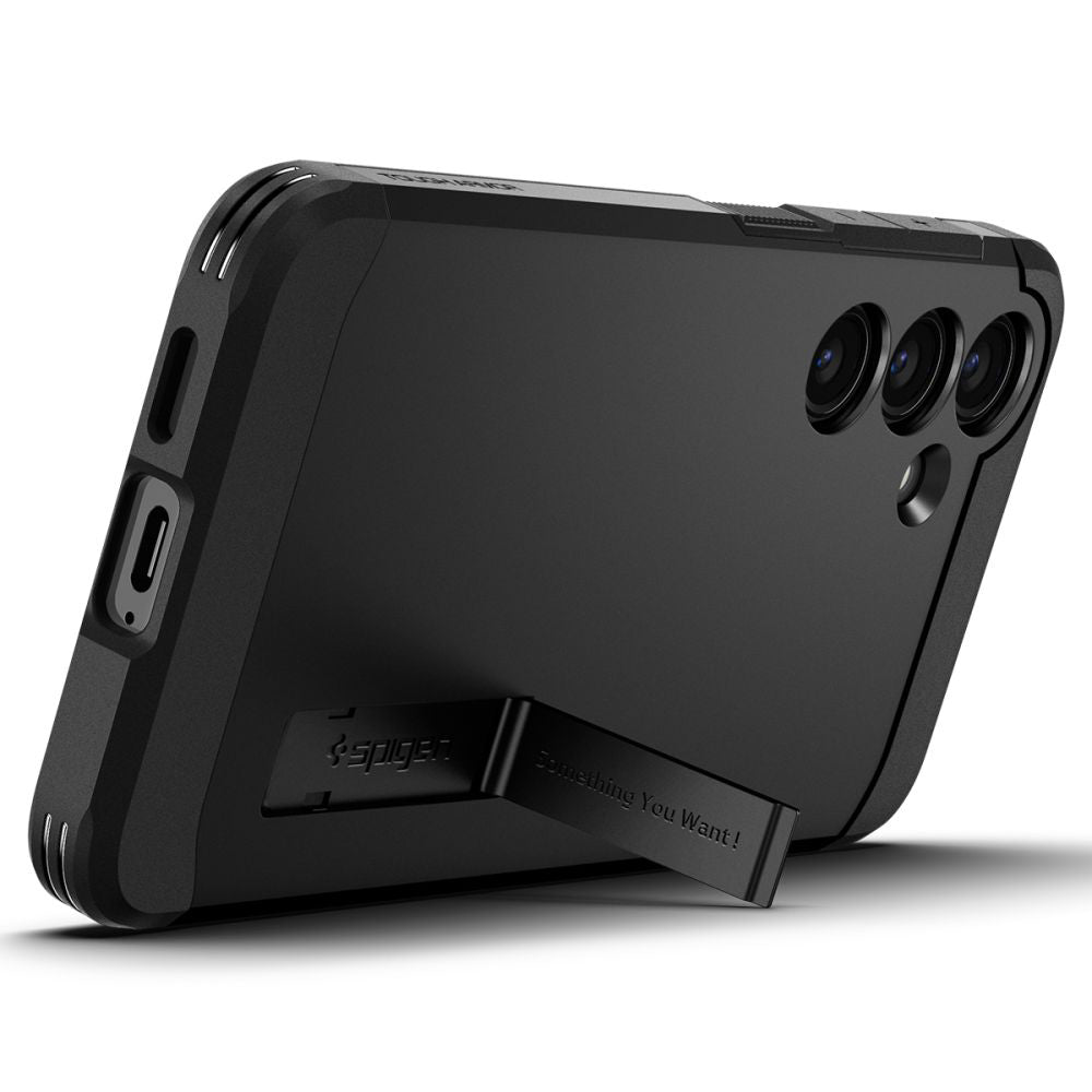 Калъф за Samsung Galaxy S24+ S926, Spigen, Tough Armor, Черен ACS07332