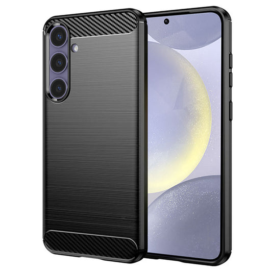 Калъф за Samsung Galaxy S24+ S926, Techsuit, Карбон, Черен