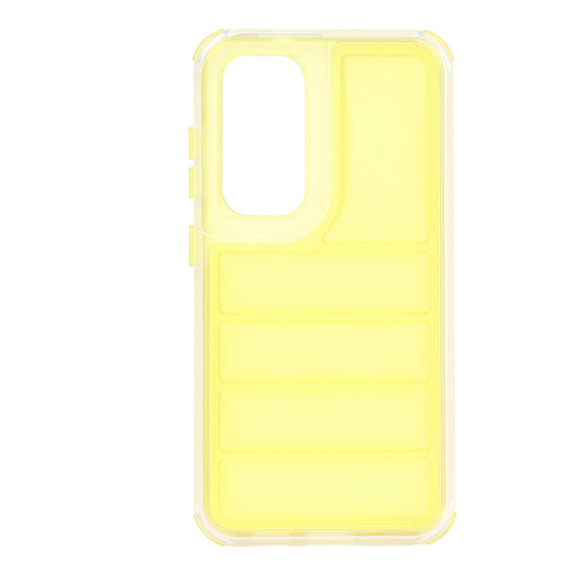 Case for Samsung Galaxy S24+ S926, Techsuit, Wave Shield, Yellow