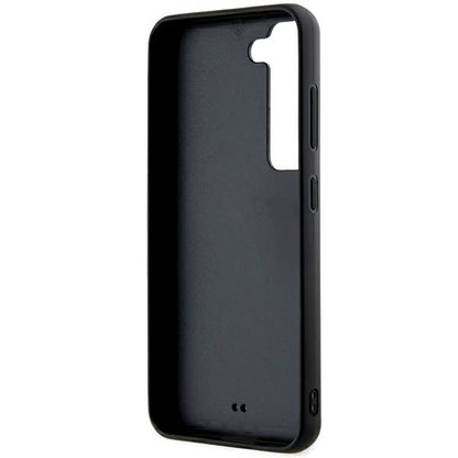 Калъф за Samsung Galaxy S24 S921, Karl Lagerfeld, 3D Rubber Glitter Logo, Черен