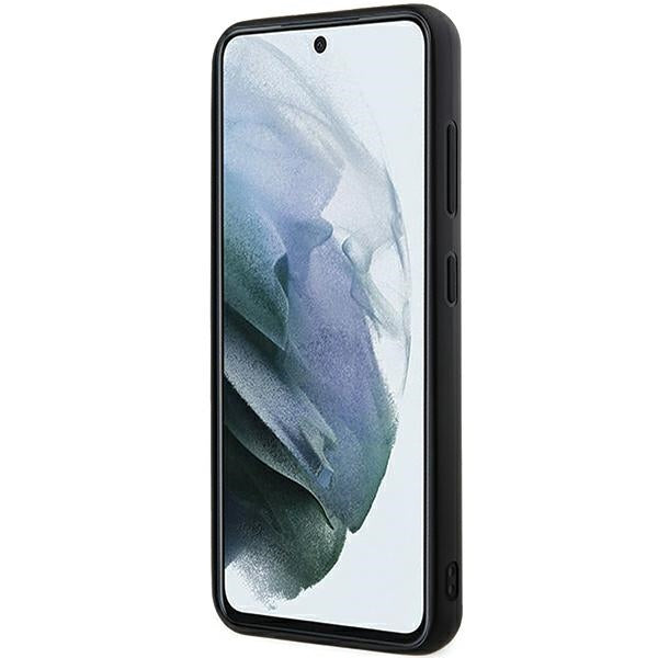 Калъф за Samsung Galaxy S24 S921, Karl Lagerfeld, 3D Rubber Glitter Logo, Черен