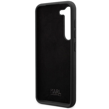 Калъф за Samsung Galaxy S24 S921, Karl Lagerfeld, Silicone Choupette NFT, Черен