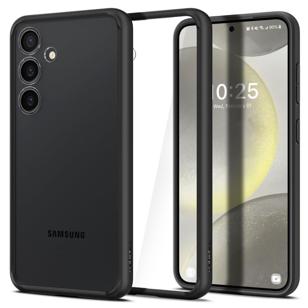 Калъф за Samsung Galaxy S24 S921, Spigen, Ultra Hybrid, Мат Черен ACS07352