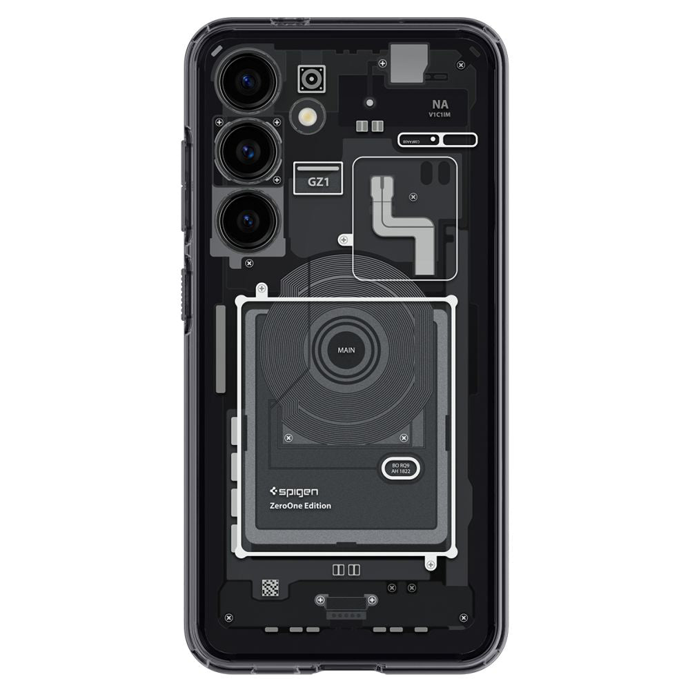 Калъф за Samsung Galaxy S24 S921, Spigen, Ultra Hybrid Zero One, Мат Черен ACS07350