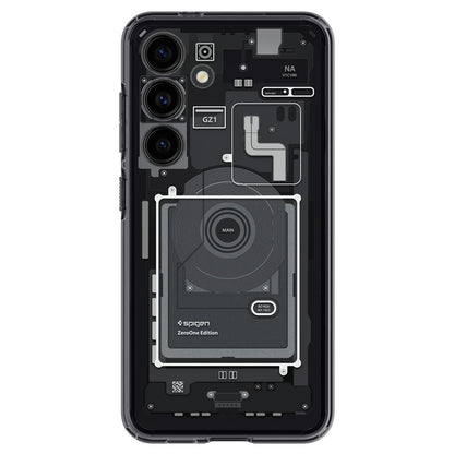 Калъф за Samsung Galaxy S24 S921, Spigen, Ultra Hybrid Zero One, Мат Черен ACS07350