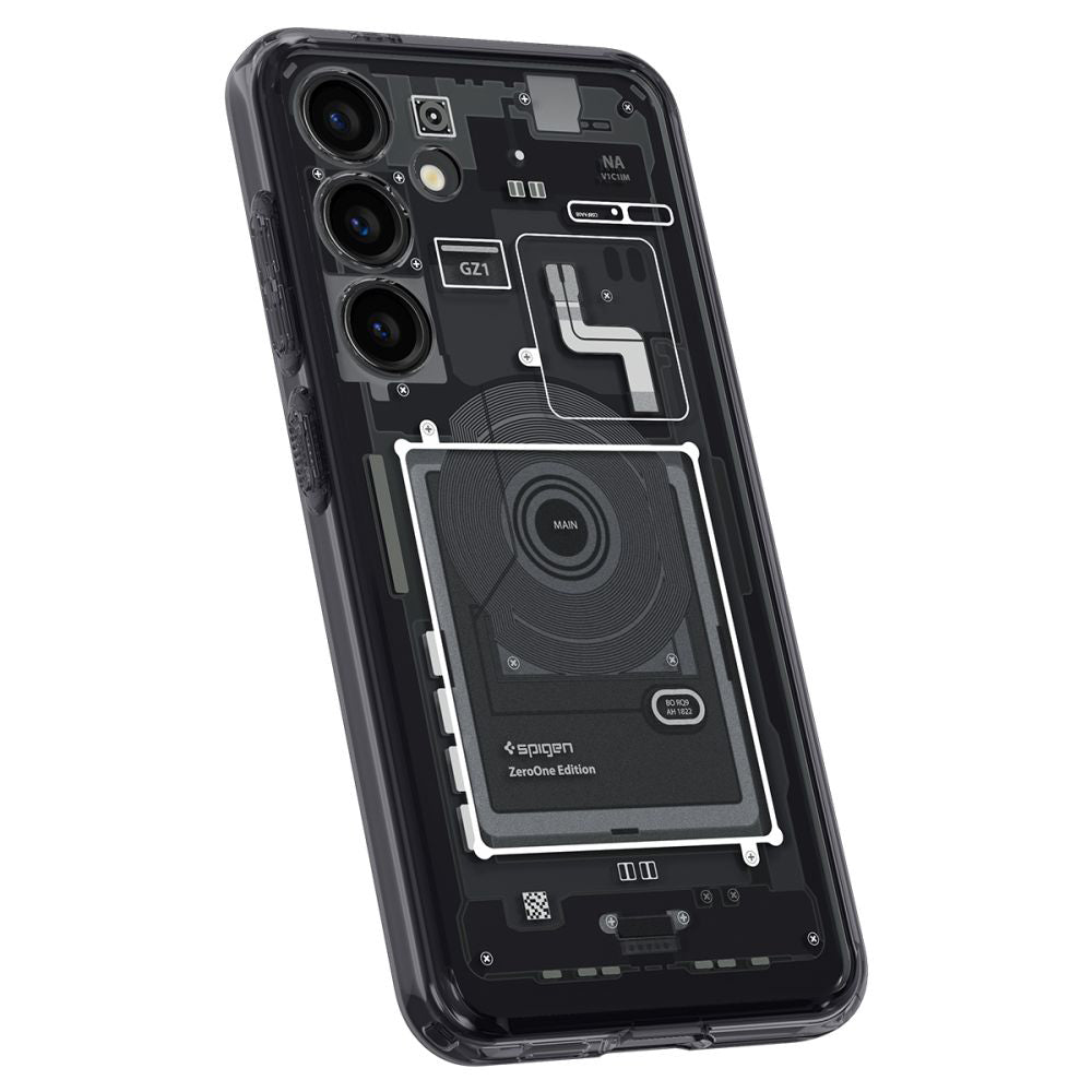 Калъф за Samsung Galaxy S24 S921, Spigen, Ultra Hybrid Zero One, Мат Черен ACS07350