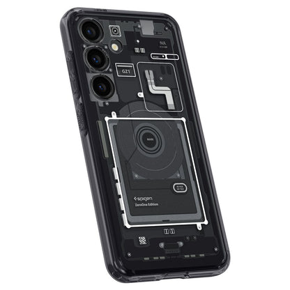 Калъф за Samsung Galaxy S24 S921, Spigen, Ultra Hybrid Zero One, Мат Черен ACS07350