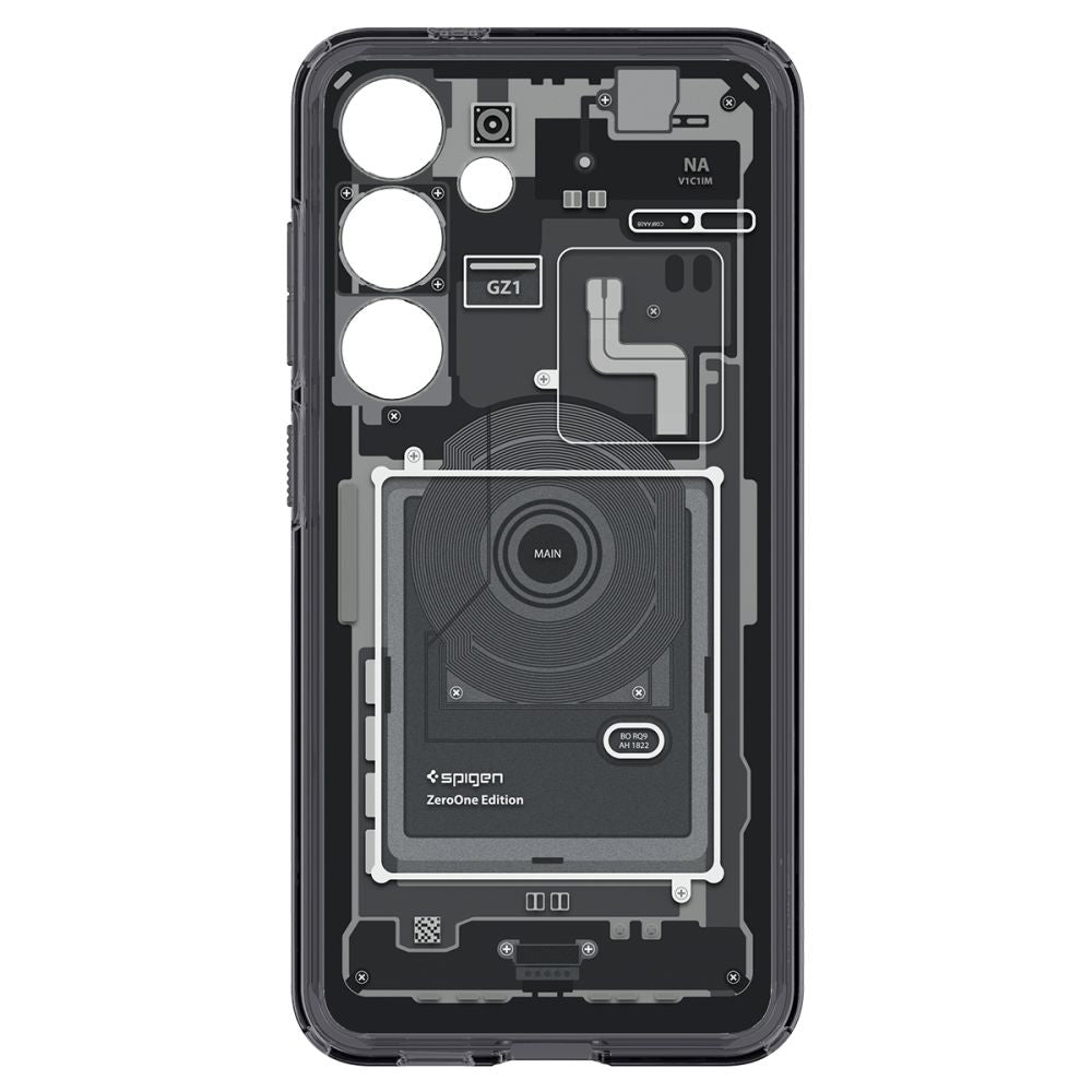 Калъф за Samsung Galaxy S24 S921, Spigen, Ultra Hybrid Zero One, Мат Черен ACS07350