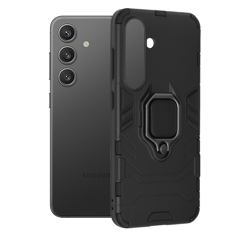 Калъф за Samsung Galaxy S24 S921, Techsuit, Shield, Черен