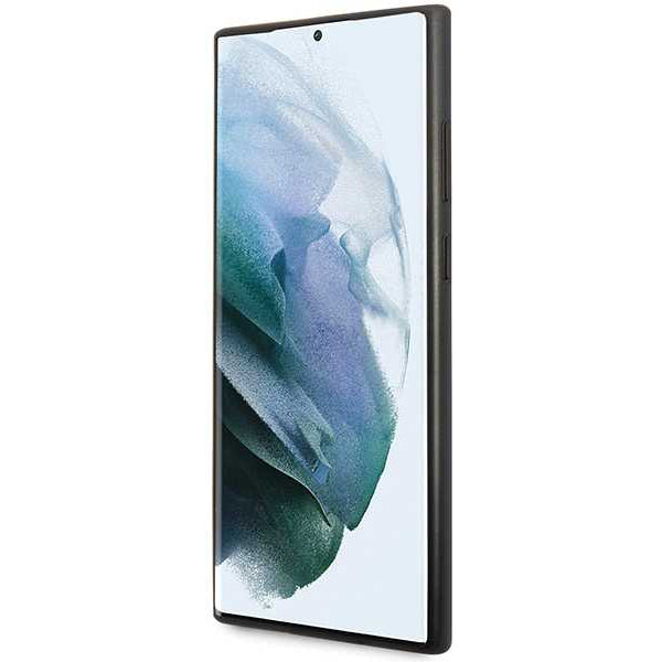 Калъф за Samsung Galaxy S24 Ultra S928, Guess, 4G Metal Gold Logo, Черен