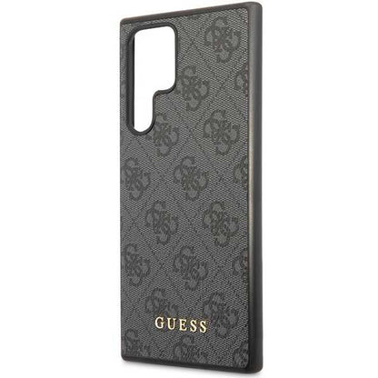 Калъф за Samsung Galaxy S24 Ultra S928, Guess, 4G Metal Gold Logo, Черен