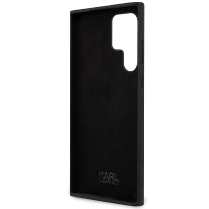 Калъф за Samsung Galaxy S24 Ultra S928, Karl Lagerfeld, Silicone Choupette NFT, черен
