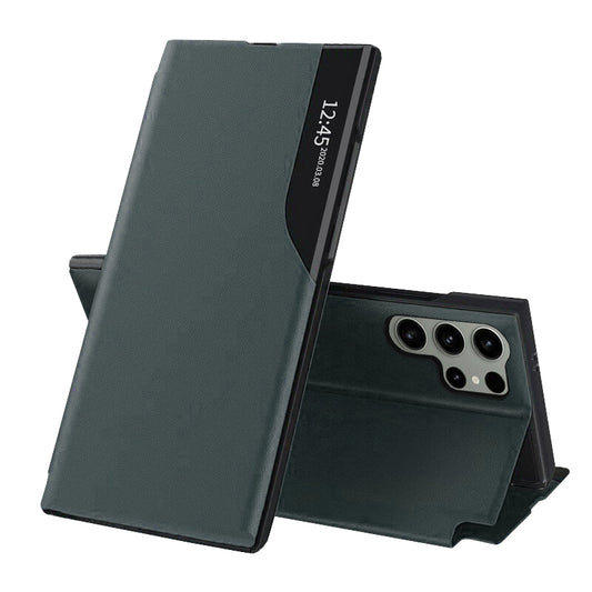 Калъф за Samsung Galaxy S24 Ultra S928, Techsuit, eFold, Зелен
