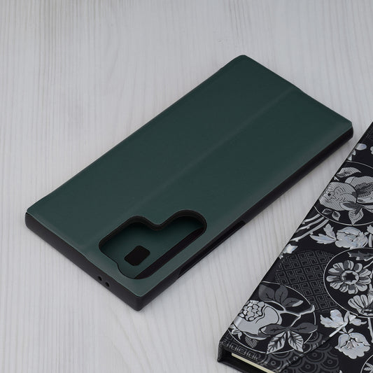 Калъф за Samsung Galaxy S24 Ultra S928, Techsuit, eFold, Зелен