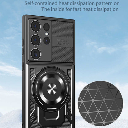Калъф за Samsung Galaxy S24 Ultra S928, Techsuit, RuggedCam, Сив