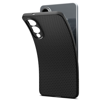 Калъф за Samsung Galaxy S25 Edge S937, Spigen, Liquid Air, Мат Черен ACS09420