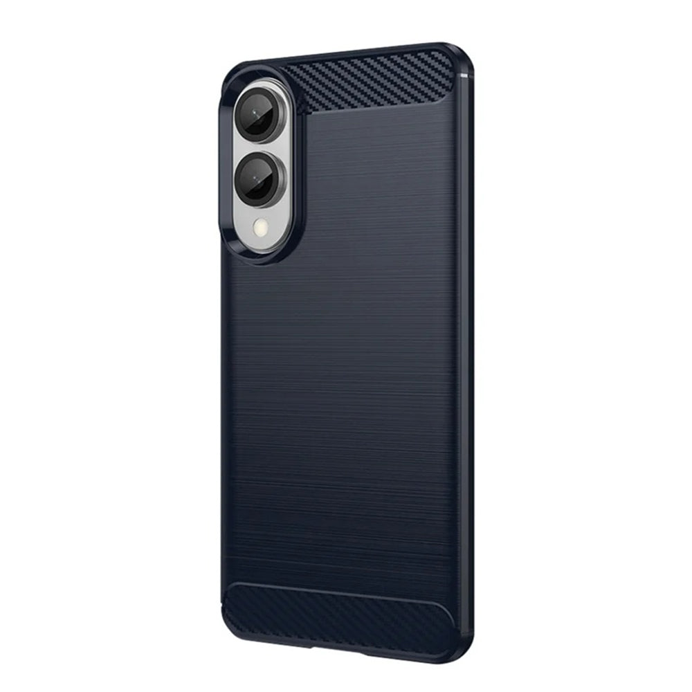 Калъф за Samsung Galaxy S25 Edge S937, Techsuit, Карбон, Син