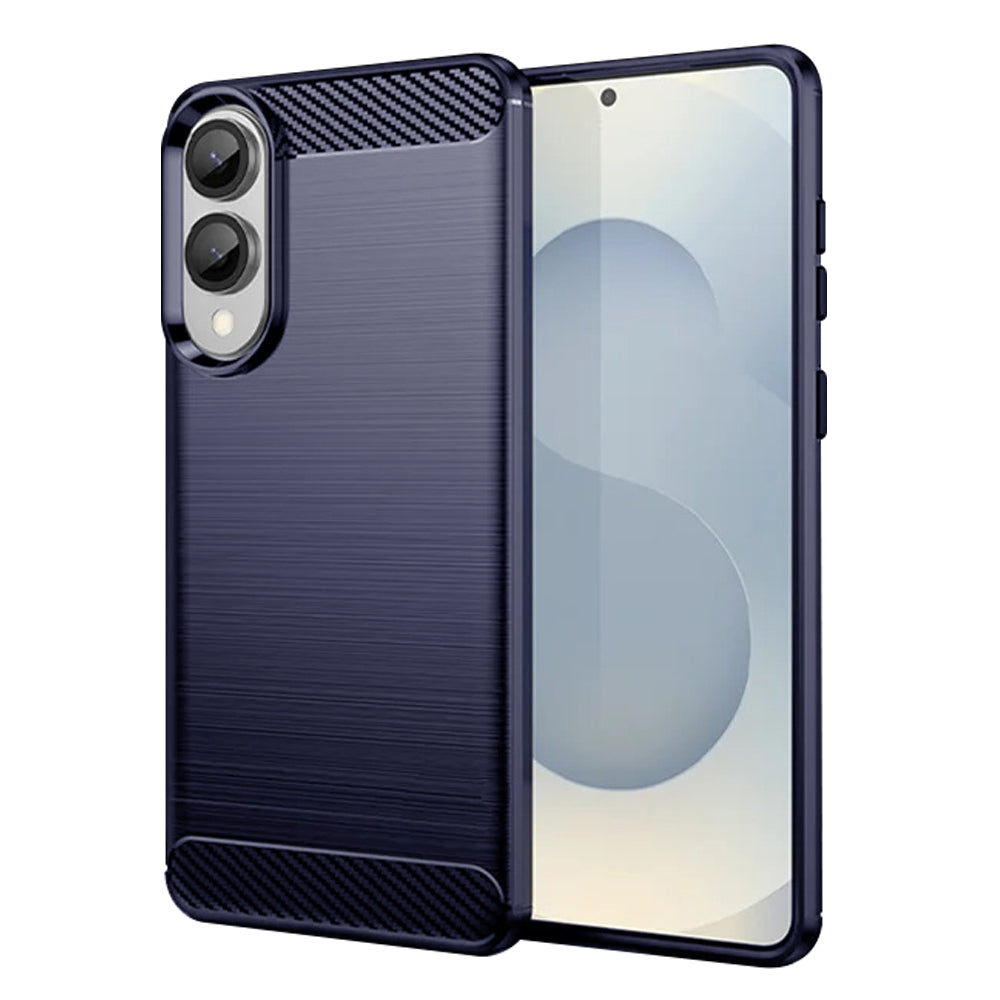 Калъф за Samsung Galaxy S25 Edge S937, Techsuit, Карбон, Син