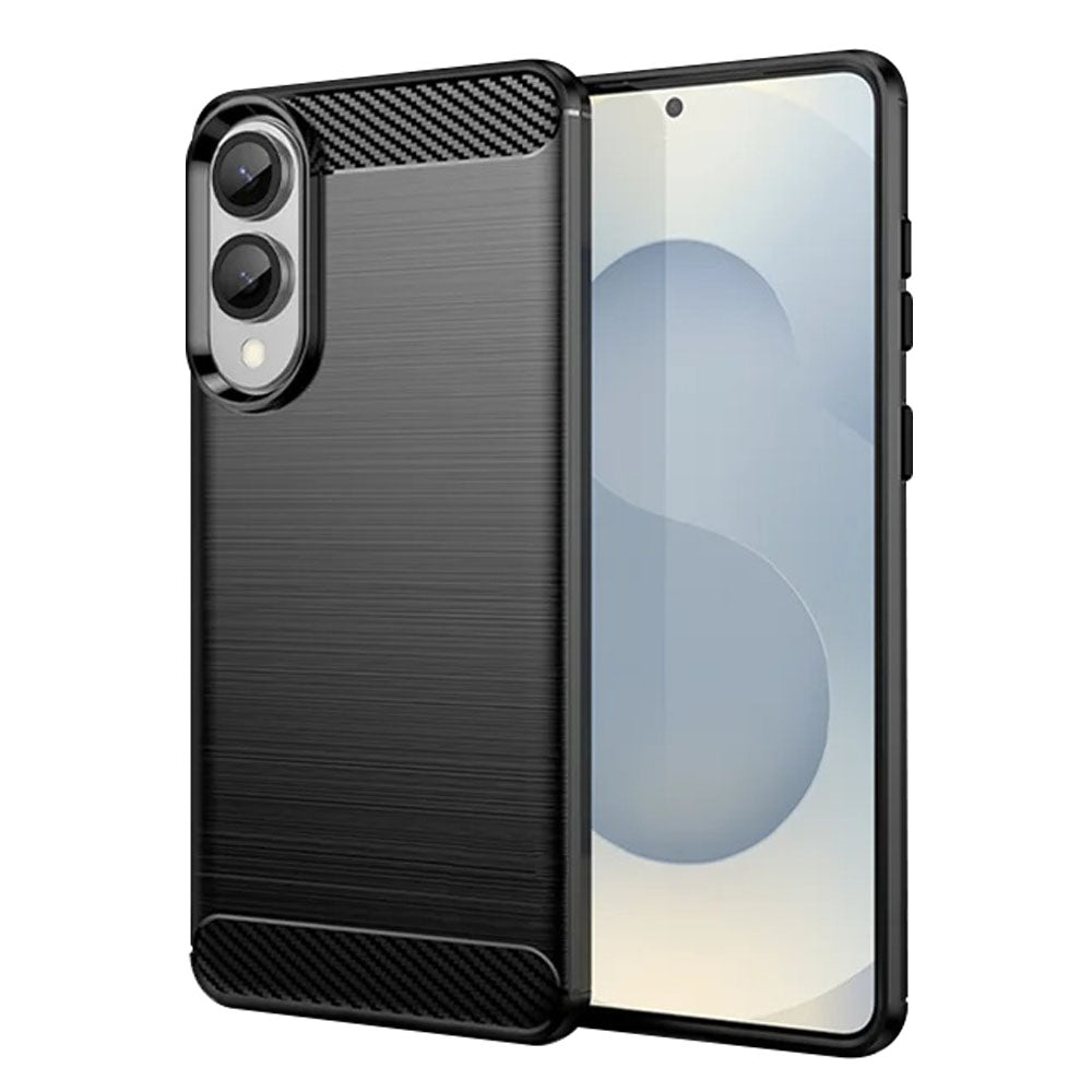 Калъф за Samsung Galaxy S25 Edge S937, Techsuit, Карбон, Черен