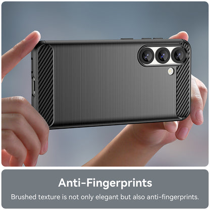 Калъф за Samsung Galaxy S25 Edge S937, Techsuit, Карбон, Черен