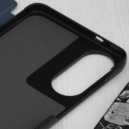 Калъф за Samsung Galaxy S25 Edge S937, Techsuit, eFold, Тъмносин