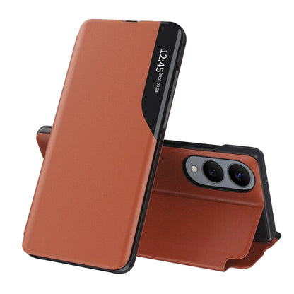 Калъф за Samsung Galaxy S25 Edge S937, Techsuit, eFold, Оранжев