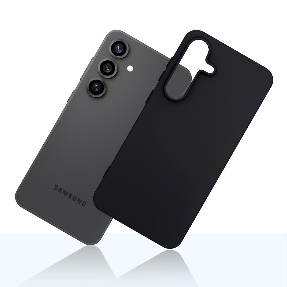 Калъф за Samsung Galaxy S25 FE, 3MK, Матиран Черен