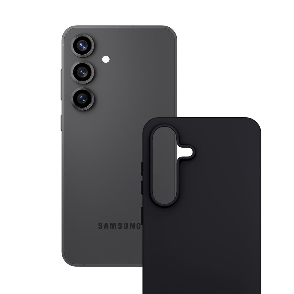 Калъф за Samsung Galaxy S25 FE, 3MK, Матиран Черен