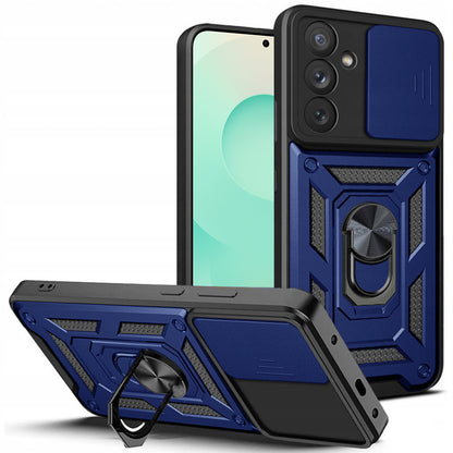 Калъф за Samsung Galaxy S25 FE, Techsuit, CamShield, Син