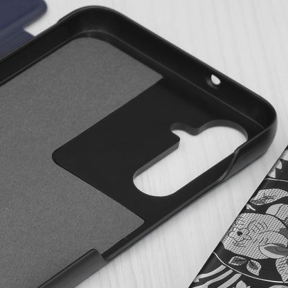 Калъф за Samsung Galaxy S25 FE, Techsuit, eFold, Син